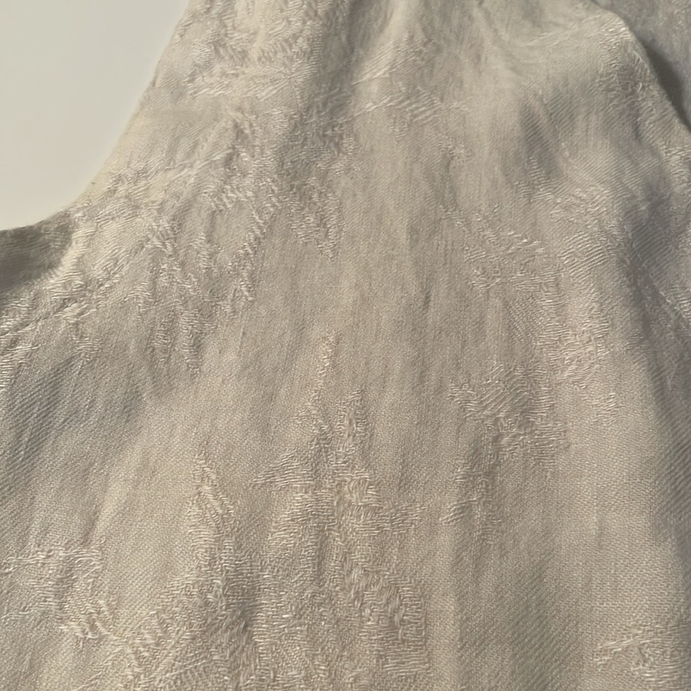 Rare CP Shades Embroidered 100% Linen Vest Vintage Y2K - Picture 4 of 6
